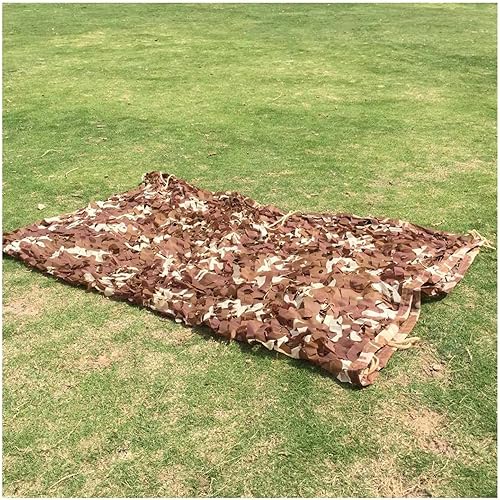 Vista 287 de Jolan Red de camuflaje de 2 × 9.8 ft 3 × 13.1 ft 3 × 16.4 ft 3 × 19.7 ft 4 × 26.2 ft 5 × 16.4 ft, red de sombra, desierto de red de camuflaje, red