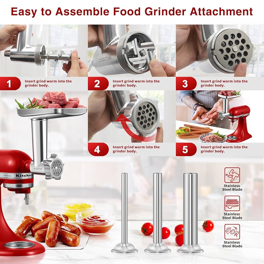 純正品】キッチンエイド l Food Grinder メタル 純正品