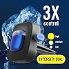 Ambientador para auto Febreze Clip para ventilación Aroma Hielo Platino, 0.07 oz, Paquete de 4 5