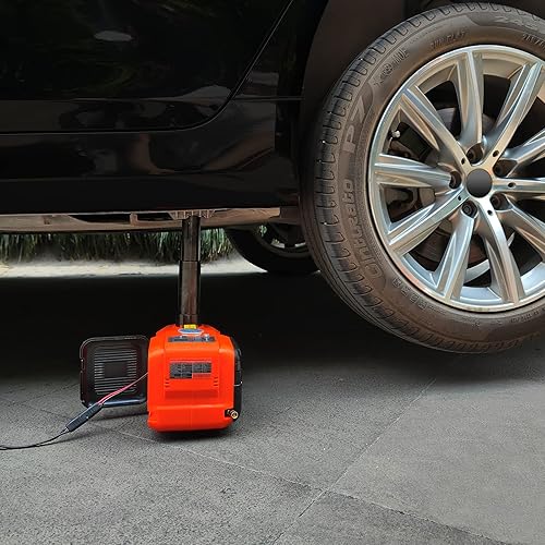 Miniatura 9 de E-HEELP Kit de gato eléctrico de 5 toneladas de 12 V hidráulico para automóvil con llave de impacto eléctrica para SUV MPV sedán camión cambio de