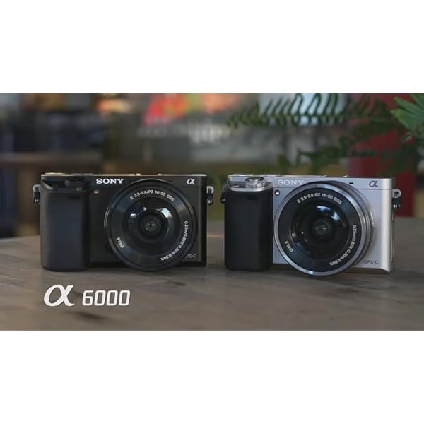 Sony Alpha 6000 Systemkamera (24 Megapixel, 7,6 cm (3") LCD-Display, Exmor APS-C Sensor, High Speed Hybrid AF) inkl. SEL-P1650 Objektiv graphit-grau – Bild 8