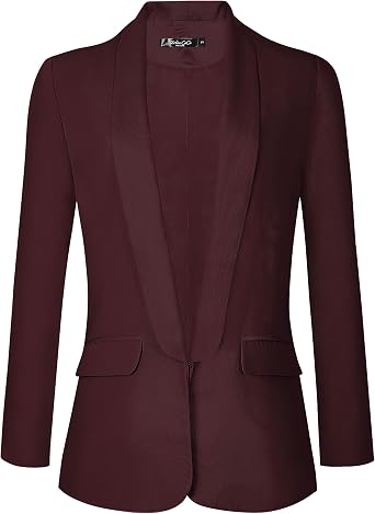 Urban CoCo Womens Office Blazer Jacket Open Front Womens Blazers for Work Professional