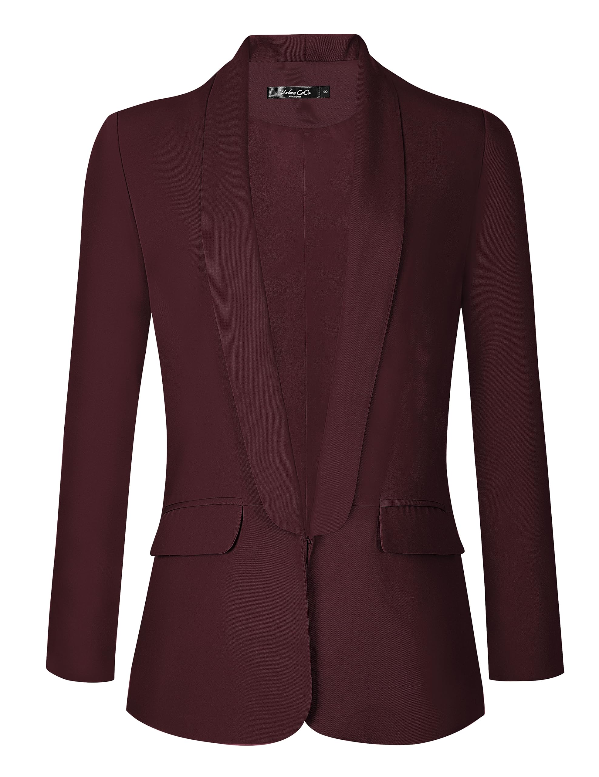 Women's Office Blazer Jacket Open Front
