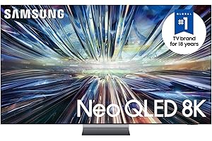 SAMSUNG 85-Inch Class QLED 8K QN900D Series Neo Quantum HDR Smart TV...