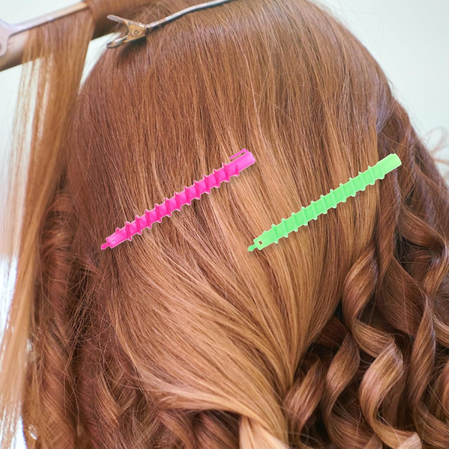 minkissy 100pcs Spiral Hair Perm Rods for Styling Curls Multi-functional Perming Tools for Hairdressing for Hair Salon Use
