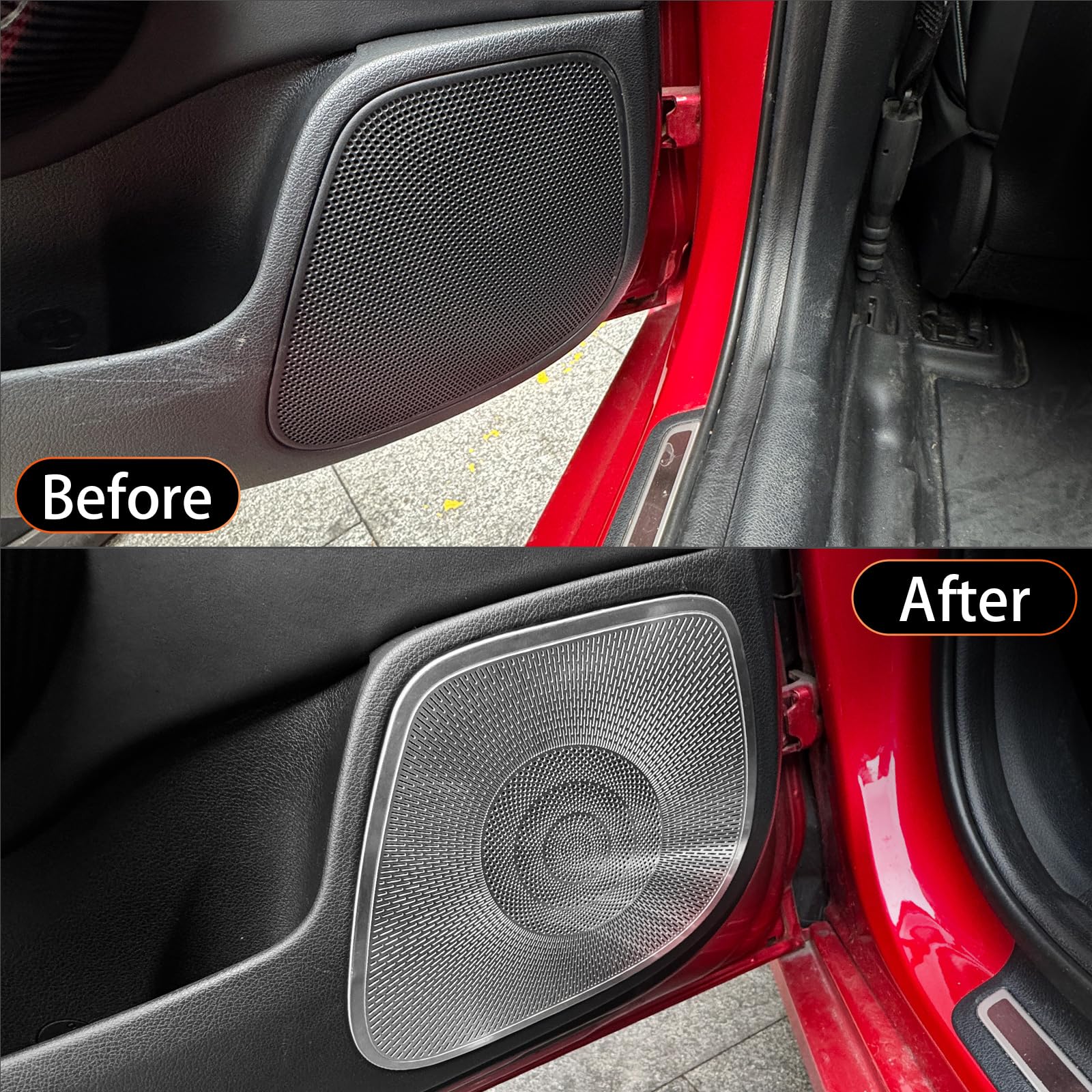 YOUTOOCAR 5PCS Door Panel Covers Trim Compatible With - View #4