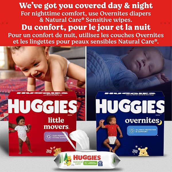 Huggies Overnites Size 4 Overnight Diapers (22-37 lbs), 58 Ct - 3