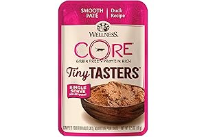 Wellness CORE Tiny Tasters Duck Pate Wet Cat Food for Adult Cats
