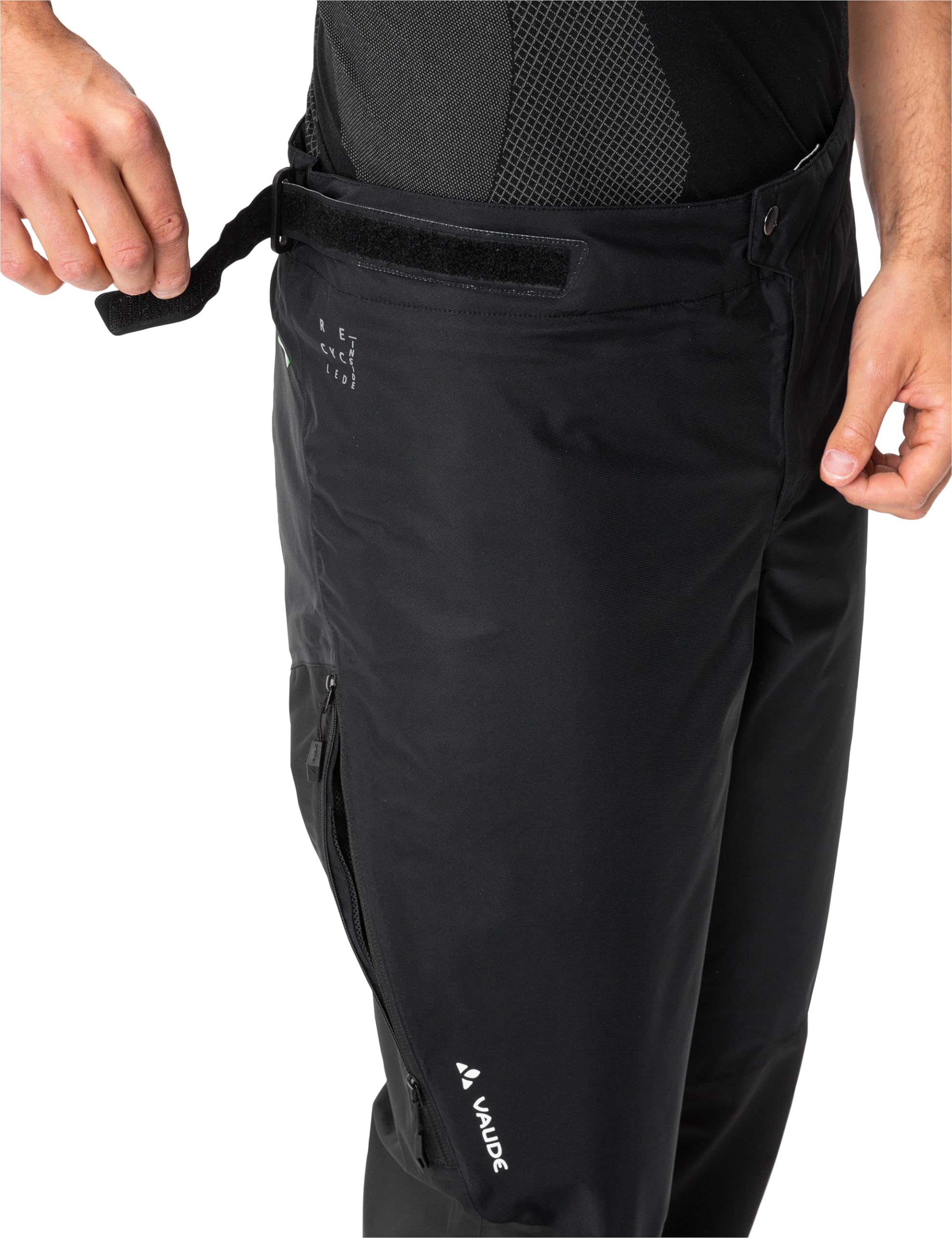 VAUDE - Pantaloni Impermeabili da Uomo all Year Moab 2 in 1, Pantaloni Uomo