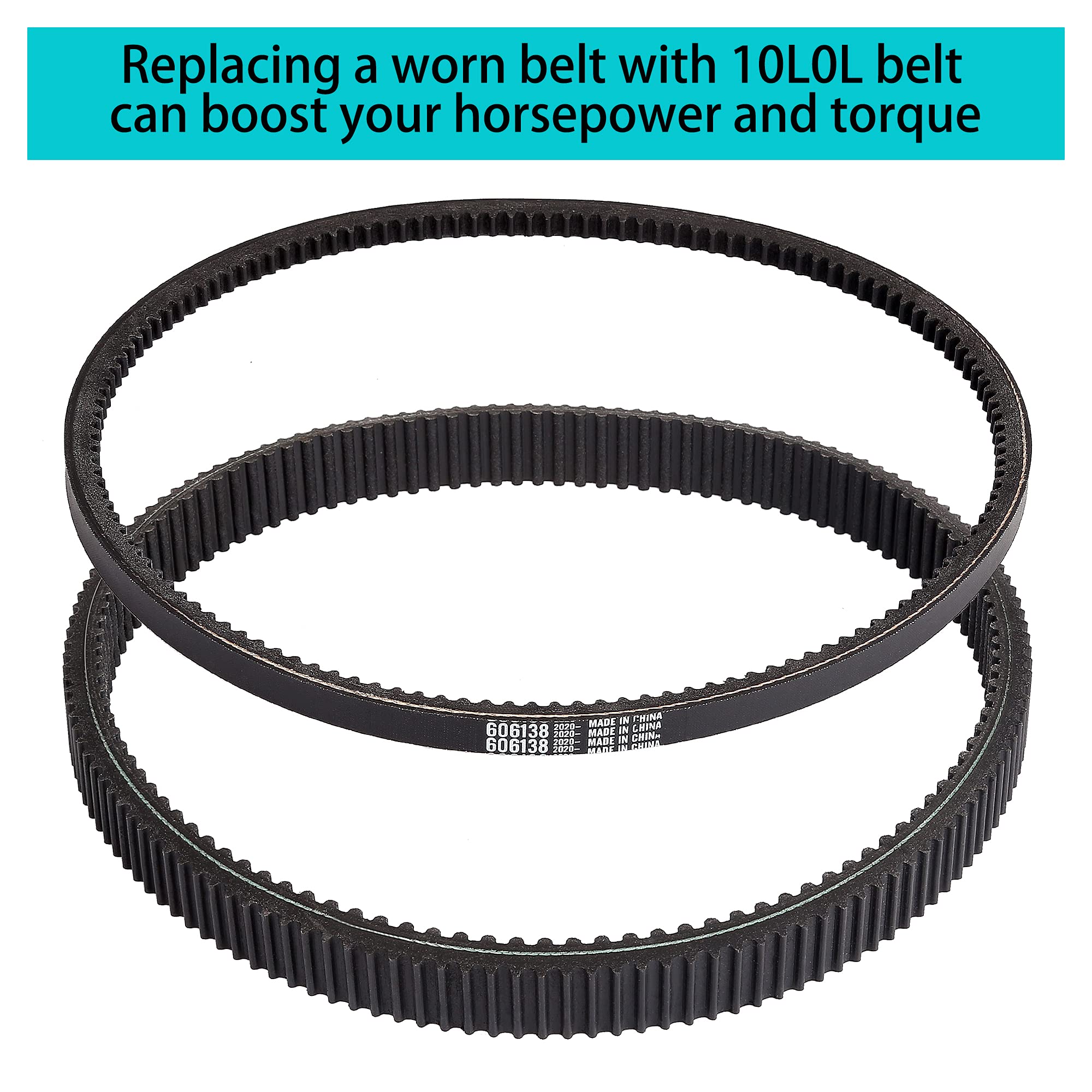 Amazon.com: 10L0L Clutch Drive & Starter Generator Belt Kit for