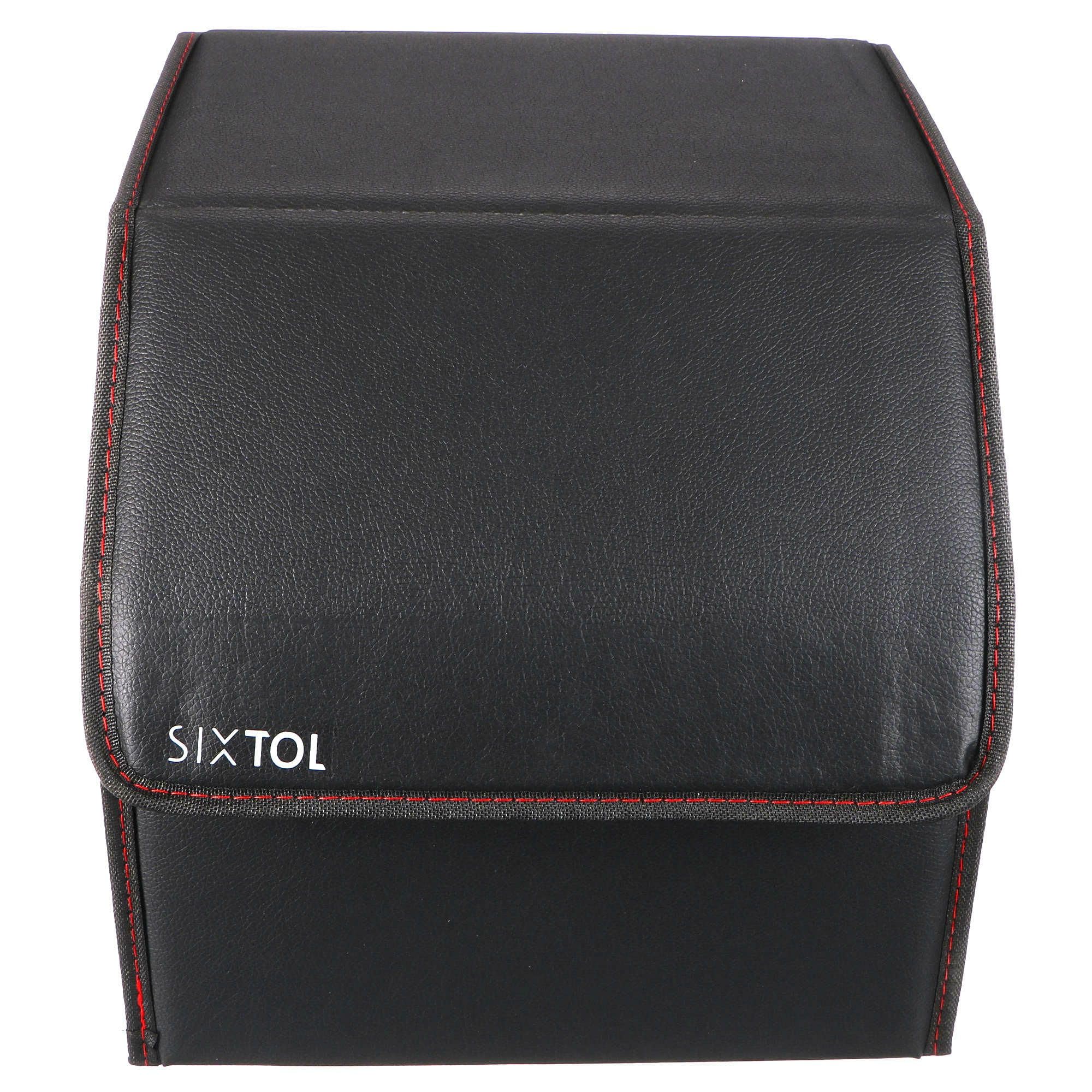 CAR COMPACT LEATHER S | Organizer do bagażnika samochodu | 1 przegroda, składany, z pokrywą