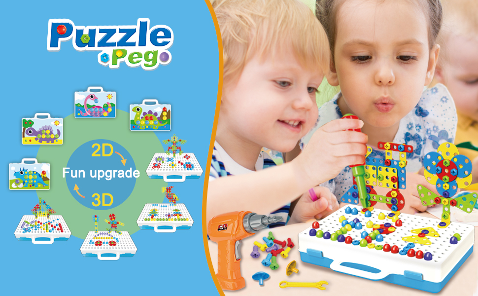 Amazon.com: 224 Pieces Creative Mosaic Drill Design Puzzle