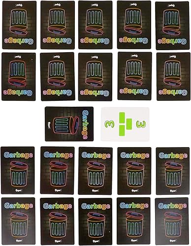 Miniatura 3 de Regal Games Juego de cartas familiares de monstruos de basura