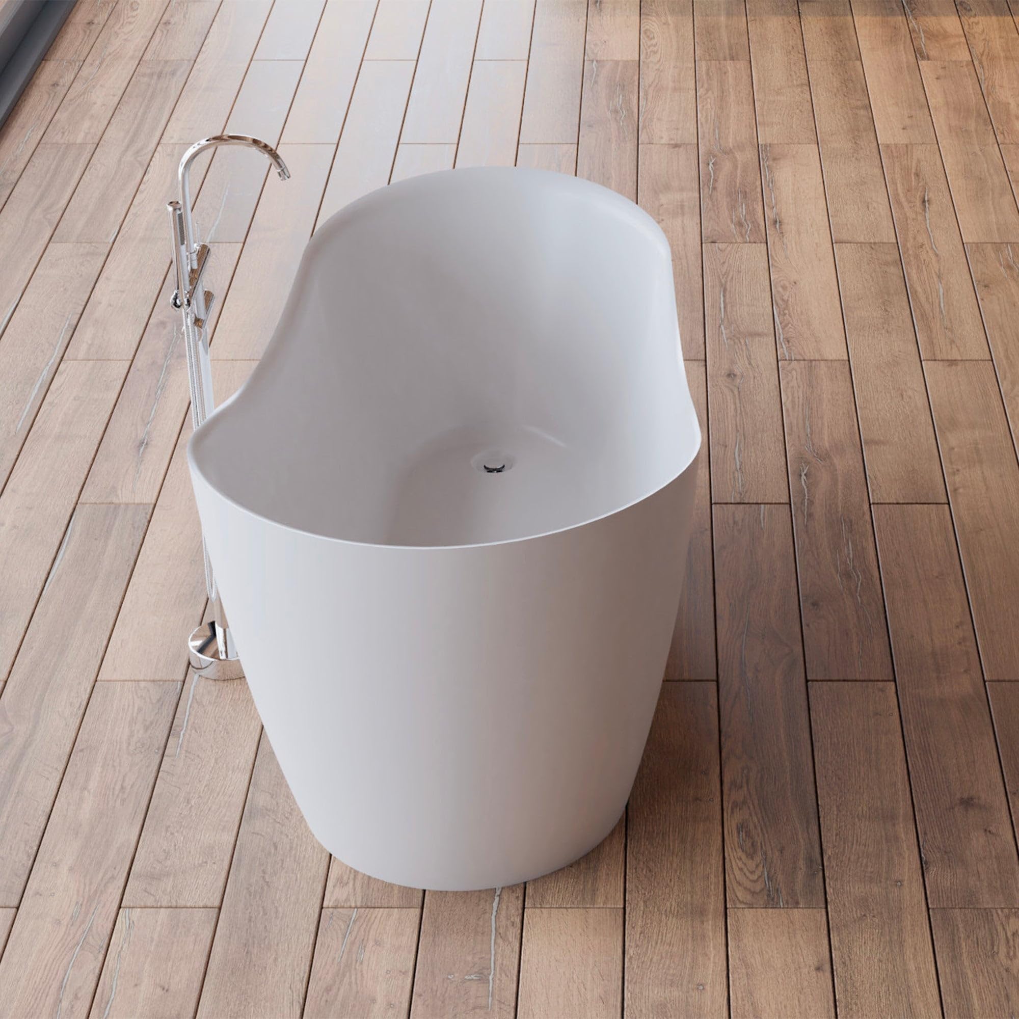 SPALINA Jazz - Bañera exenta Rectangular L. 170 x l. 78 cm