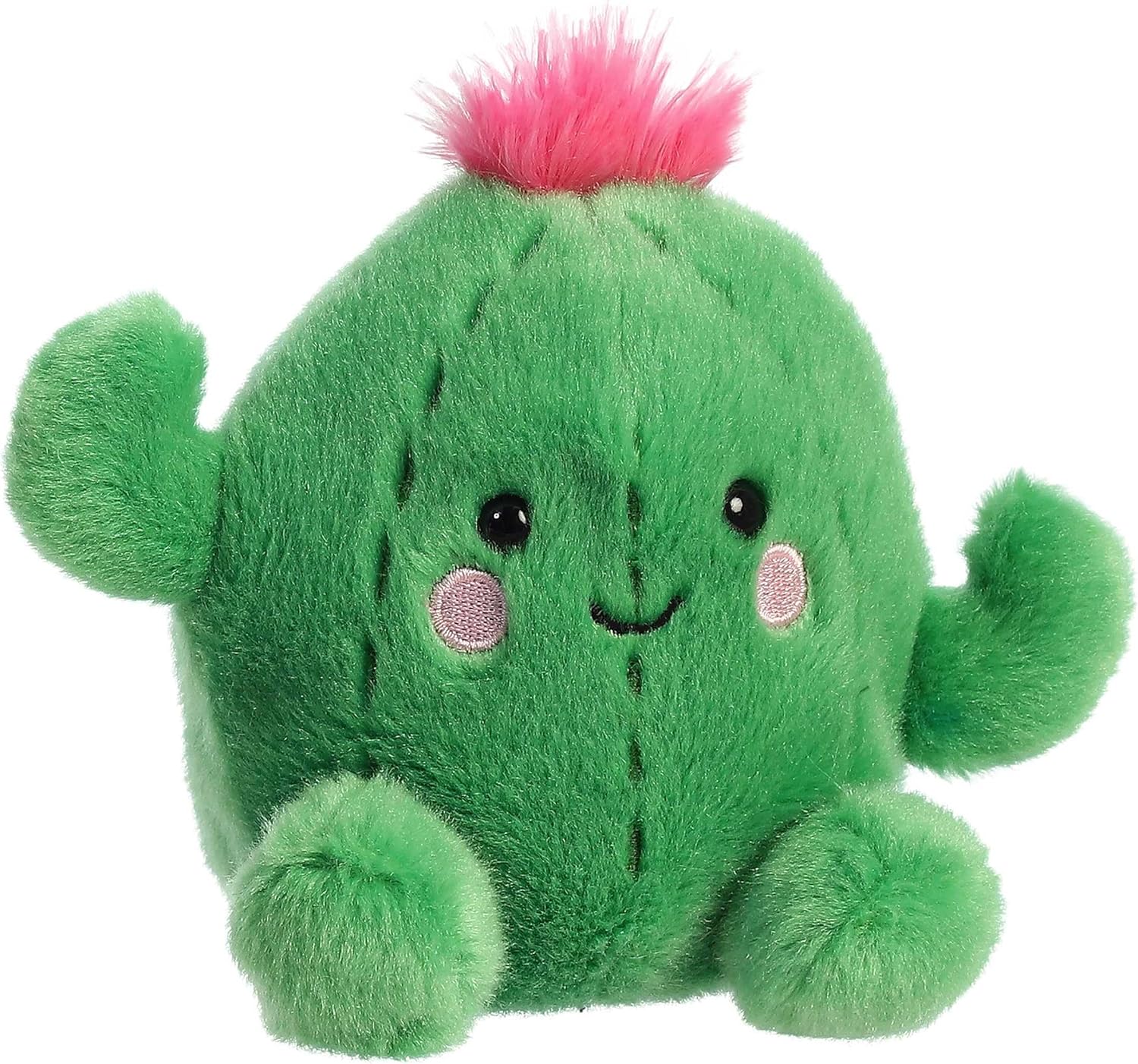 Aurora® Adorable Palm Pals™ Prickles Cactus™ Stuffed Animal - Fun Collectible Plush for Kids and Adult Collectors - Perfect for Decorating Rooms and Birthday Gifts - Green 3.5 Inches