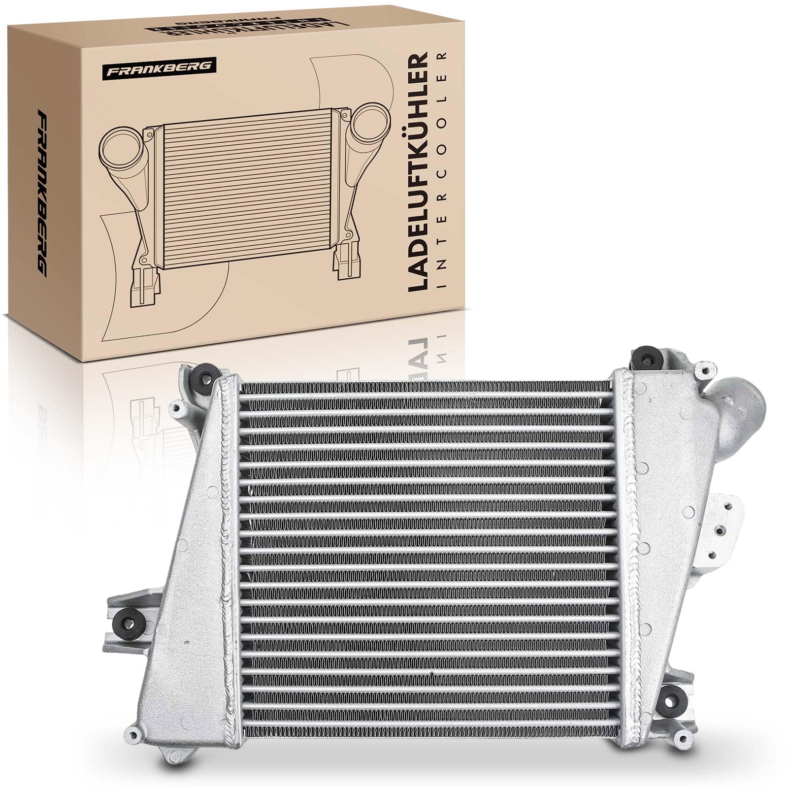Frankberg Intercooler Intercooler Compatible con X-Trail T30 2.2 dCi 2.2 Di 4x4 2.2 dCi 4x4 2001-2005 Replace# 96527,14461-EQ400