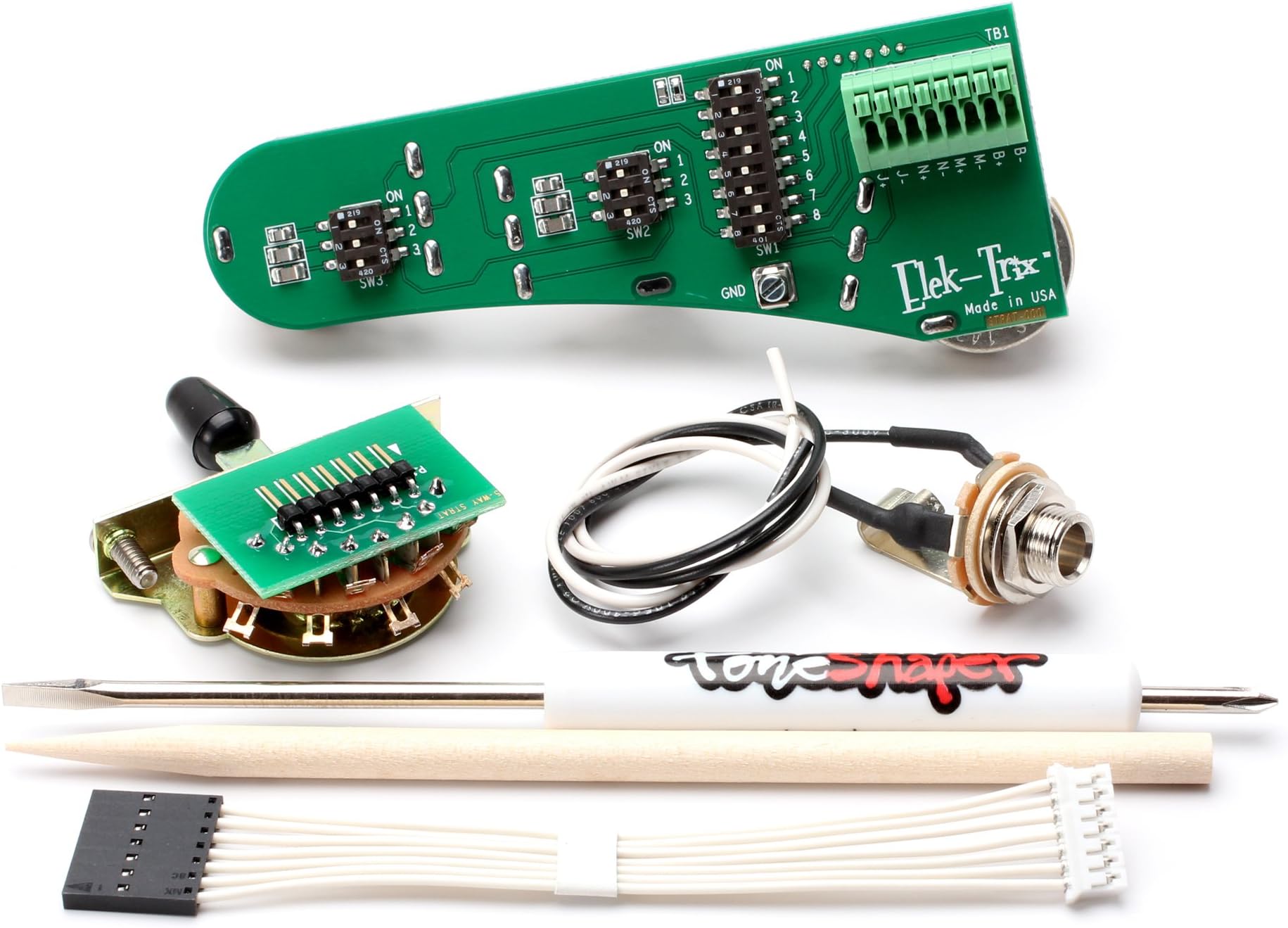 Elek-Trix Solderless Stratocaster Wiring Assembly