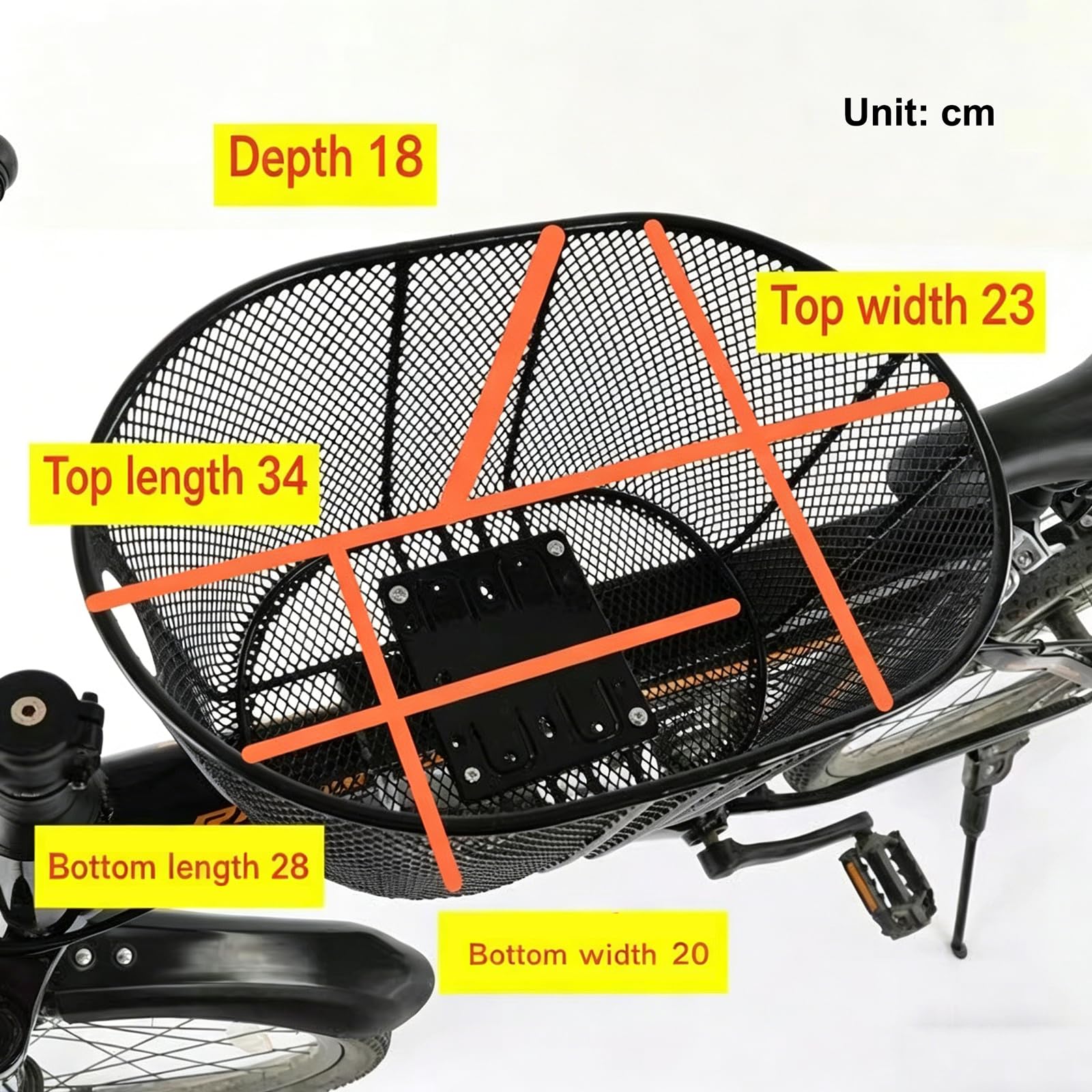 Fahrrad-Hundesitz, Vorne Am Fahrrad Montierter Hundekorb Mit Weicher Auskleidung + Sicherheitsleine, Tragkraft 7,5kg, Für Kleine Katzen, Hunde, Abnehmbare Haltestange – Einfache Montage