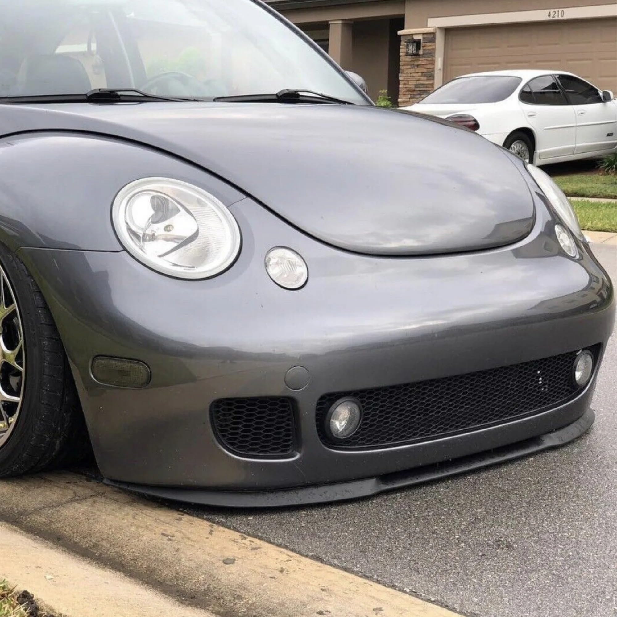 Auto Labbro Spoiler 3 Pezzi Spoiler Anteriore Paraurti Labbro Body Kit Protezione Tuning Sportivo Per VW Nuovo Per Beetle