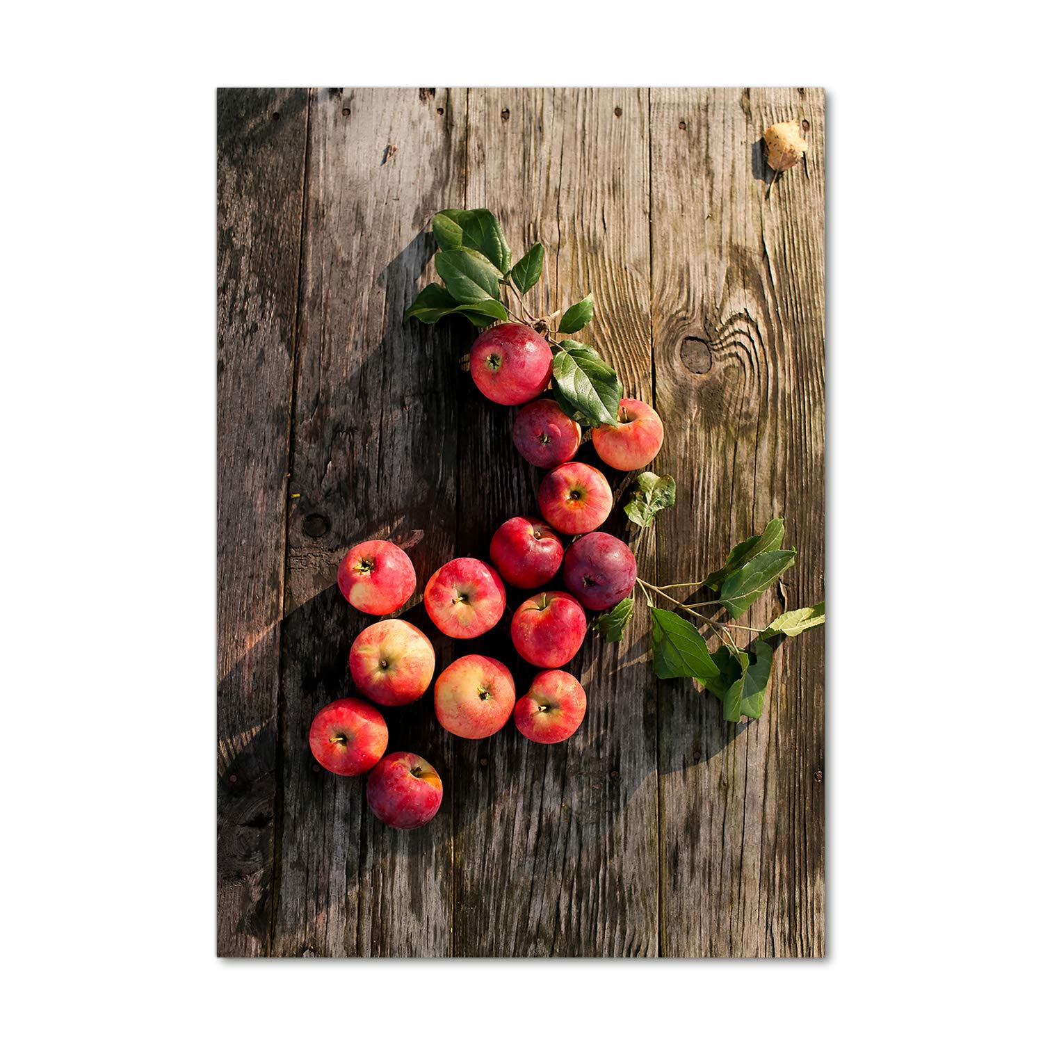 Impression sur verre 70x100 cm Tulup pommes rouges tableau cuisine