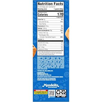 CHIPS AHOY! Baked Bites, Blondie, 5 - 1.5 oz Snack Packs (5 Bites per Pack)
