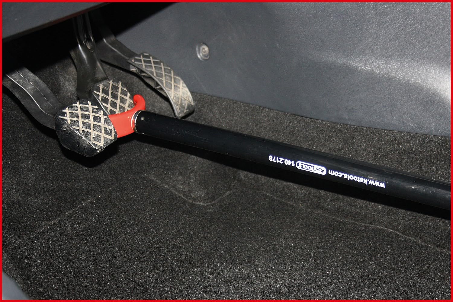 KS Tools 140.2178 Teleskop-Motorhauben- und Heckklappenstütze, 64-109cm