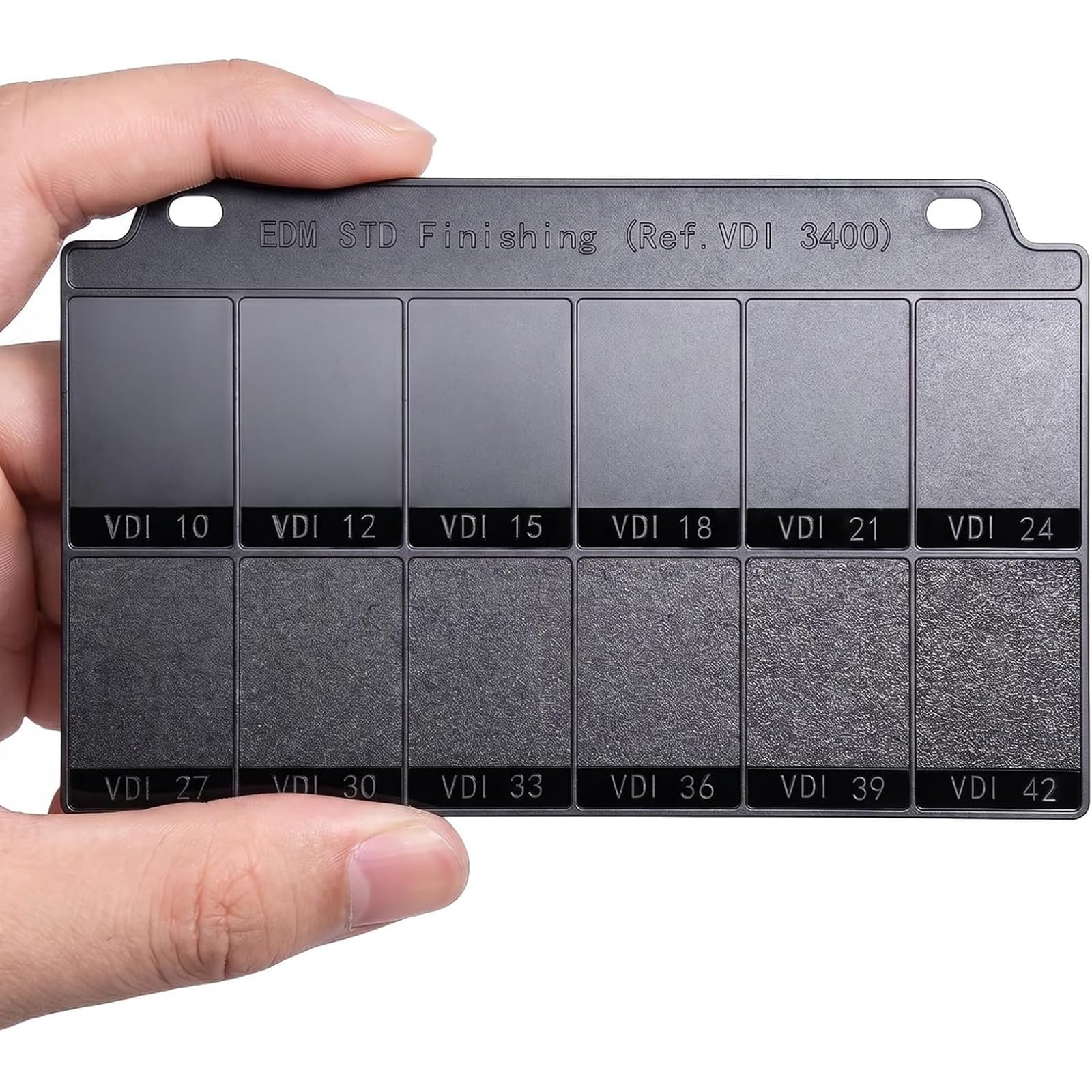 Placa de Texturizado Por Electroerosión, 12 Placas de VDI 10 A VDI 42