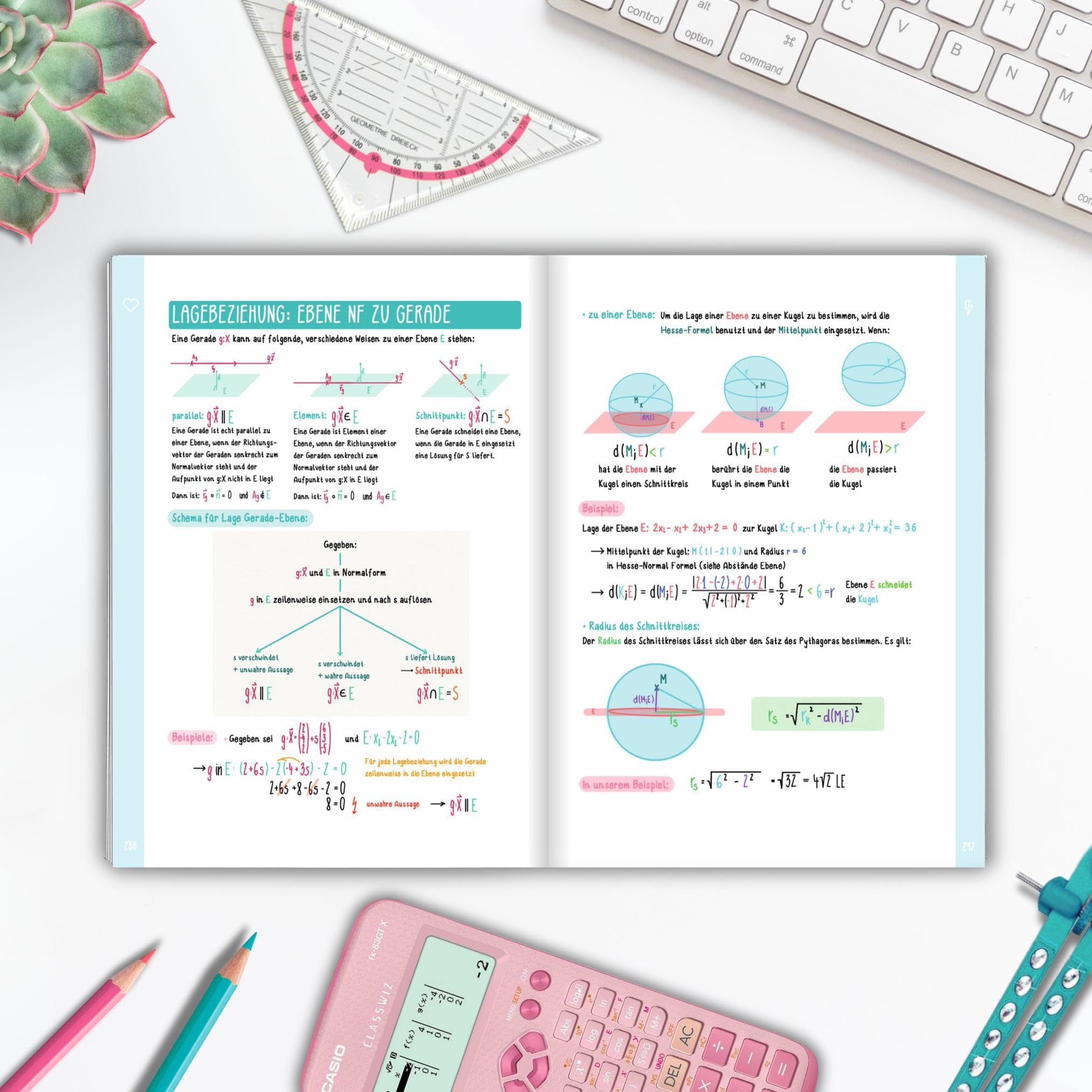Mein Mathematik Buch | Abitur und Oberstufe | Klasse 11, 12, 13: Analysis + Stochastik + Analytische Geometrie + Lineare Algebra (Gesamtausgabe)