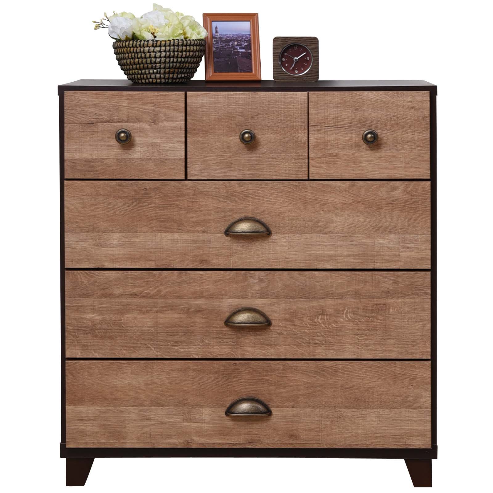 アンティーク調国産チェスト 「大川産」家具 楽天市場】ヴィンテージ調 チェスト 国産 完成品 幅80 5段 大川