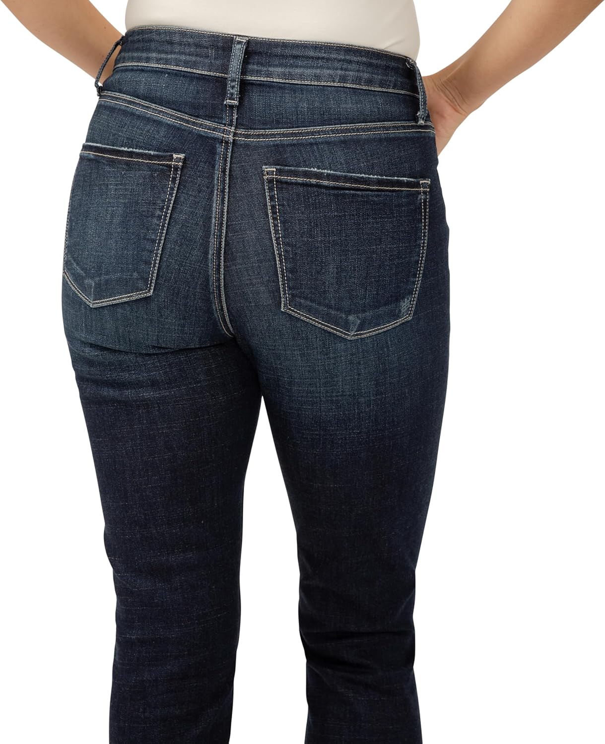 Silver Jeans Co. Womens Avery High Rise Curvy Fit Capri Jeans - Image 5