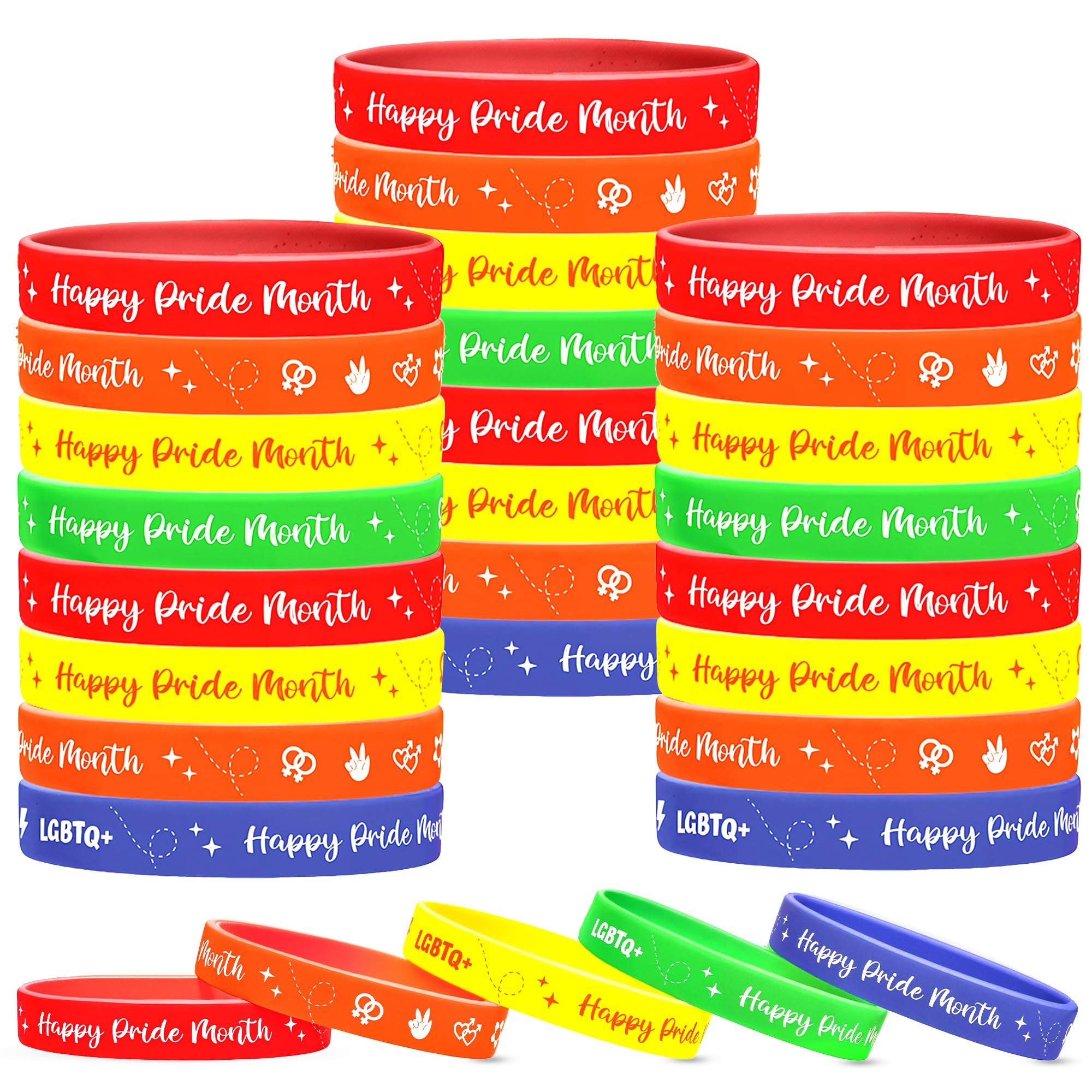 Bracelet en lot de 5 modèles variés de 8 pièces pour sublimer vos tenues d'été