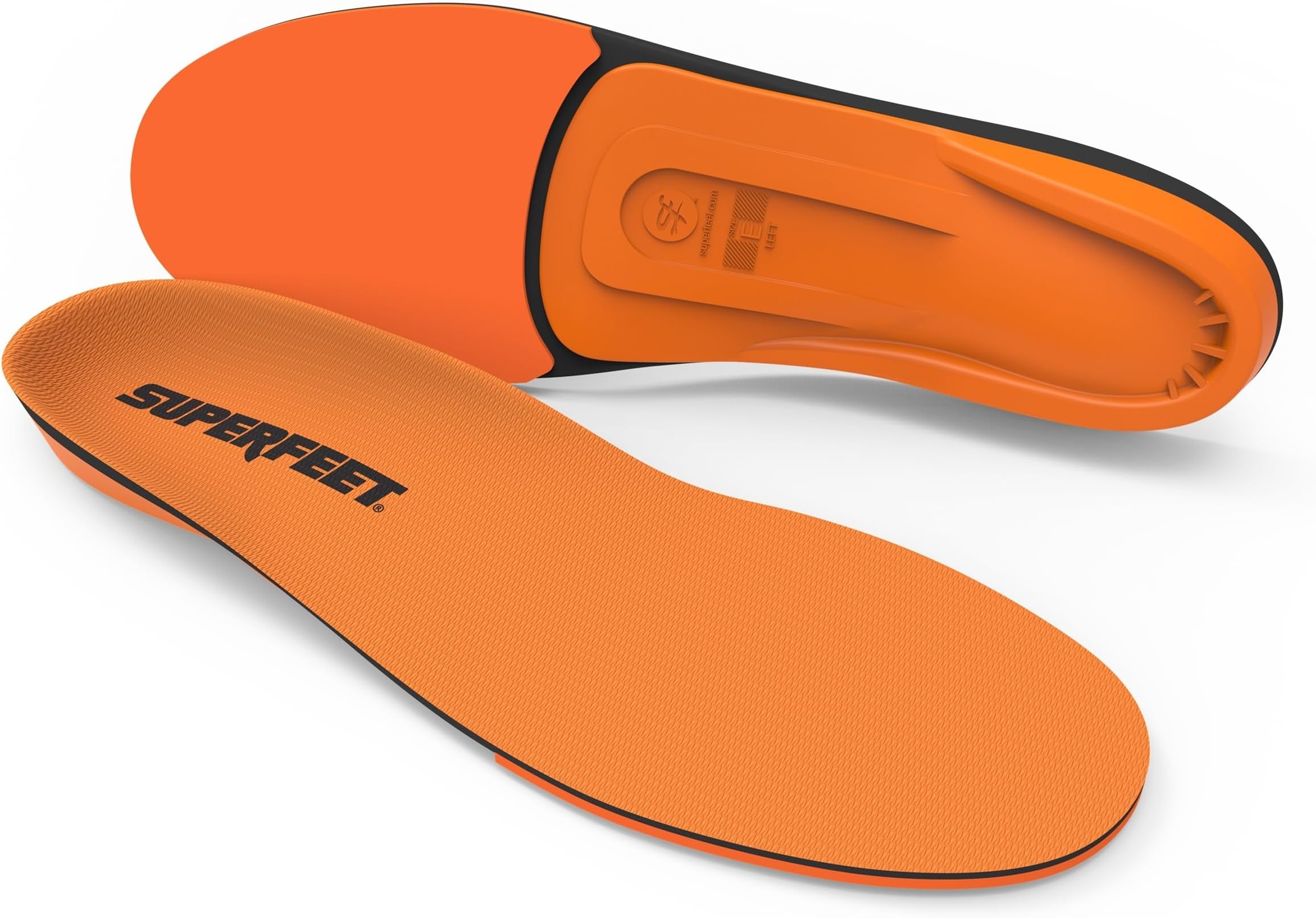 All-Purpose High Impact Support Insoles - Trim-To-Fit Orthotic Arch Support Shoe Inserts