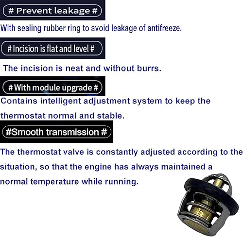 Miniatura 4 de Termostato de coche 3084940 3090049 compatible con Polaris Sportsman 500 Scrambler Ranger Magnum Sportsman 400 4 tiempos 1996-2013