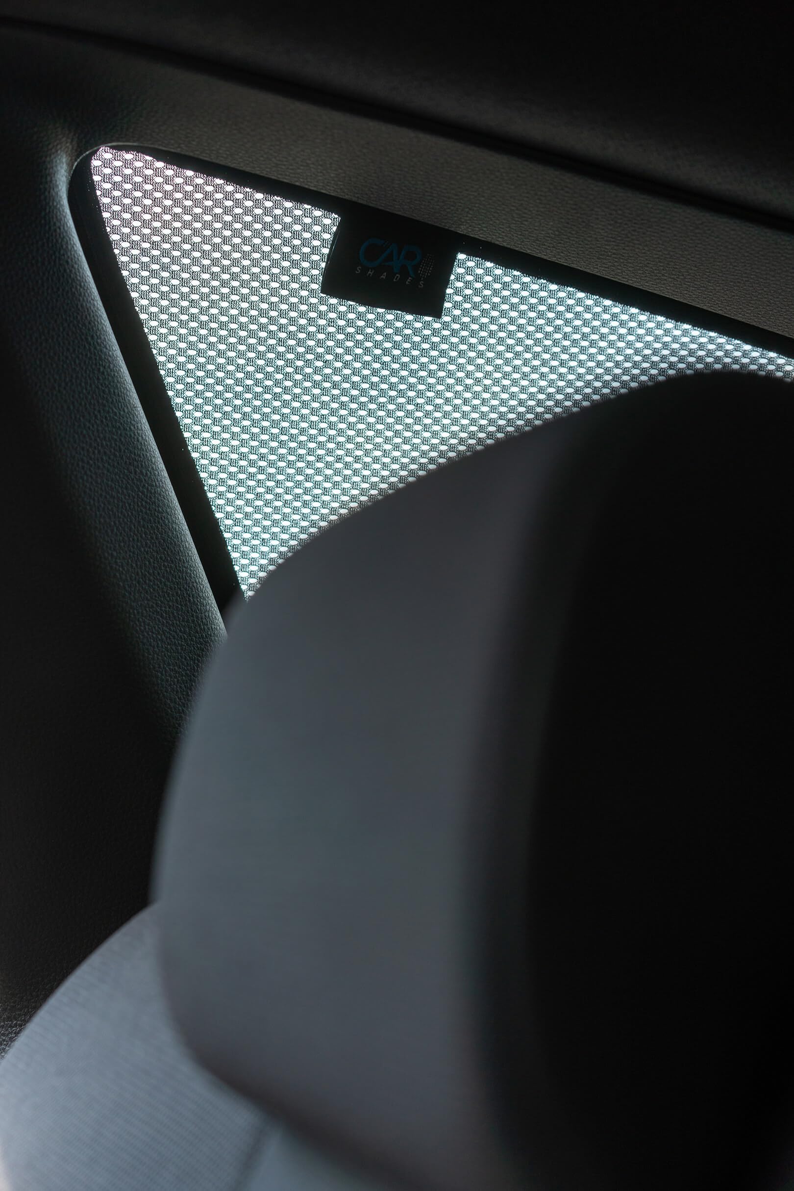 CAR SHADES Set de Compatible avec Toyota Corolla (E21) Touring Sports 2019- (6-pièces), Noir