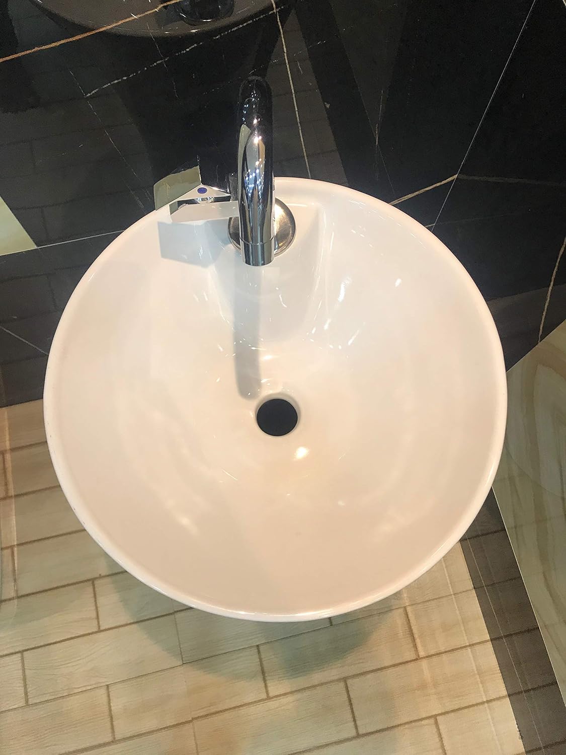 Modest travertine pedestal sink Buy Ceramic Wash Basin Bathroom Pedestal One Piece Sink Center Faucet Hole Porcelain Vessel Bowl For Lavatory 16 Inch Round White Color Online In Kazakhstan B07yyh4tvp Modest travertine pedestal sink Buy Ceramic Wash Basin Bathroom Pedestal One Piece Sink Center Faucet Hole Porcelain Vessel Bowl For Lavatory 16 Inch Round White Color Online In Kazakhstan B07yyh4tvp