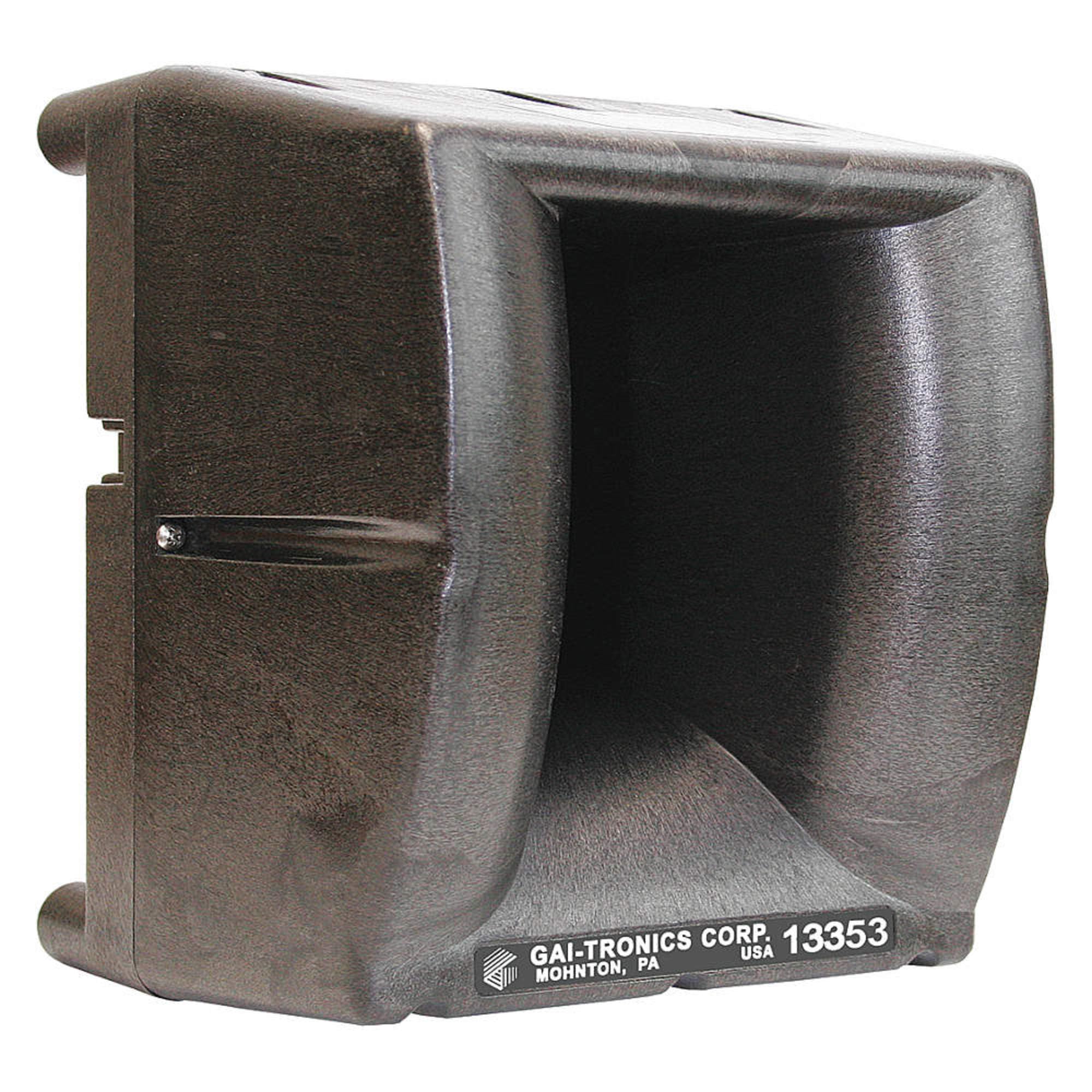 13353 - Hubbell Amplified Speaker: Black, 8 W Max., 8 ohm Impedance, PA Systems