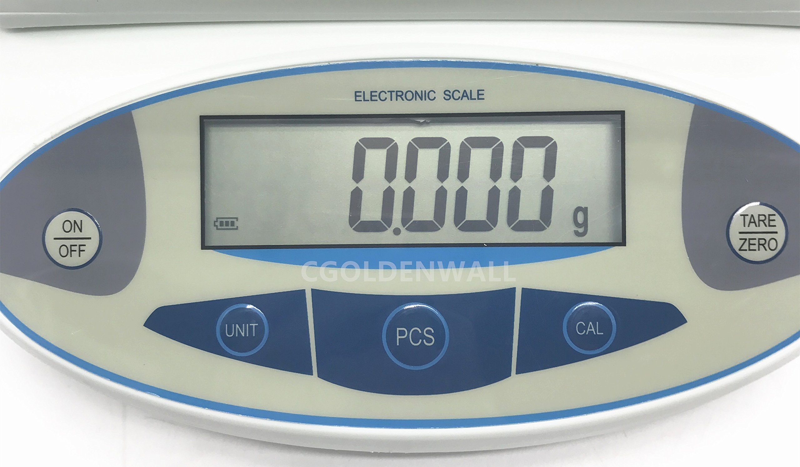 Báscula de precisión de 200g, 1mg, función de conteo de Blanco analítico de Laboratorio electrónico, Pantalla Digital Ideal para Laboratorio/Industrial (200g/0.001g)