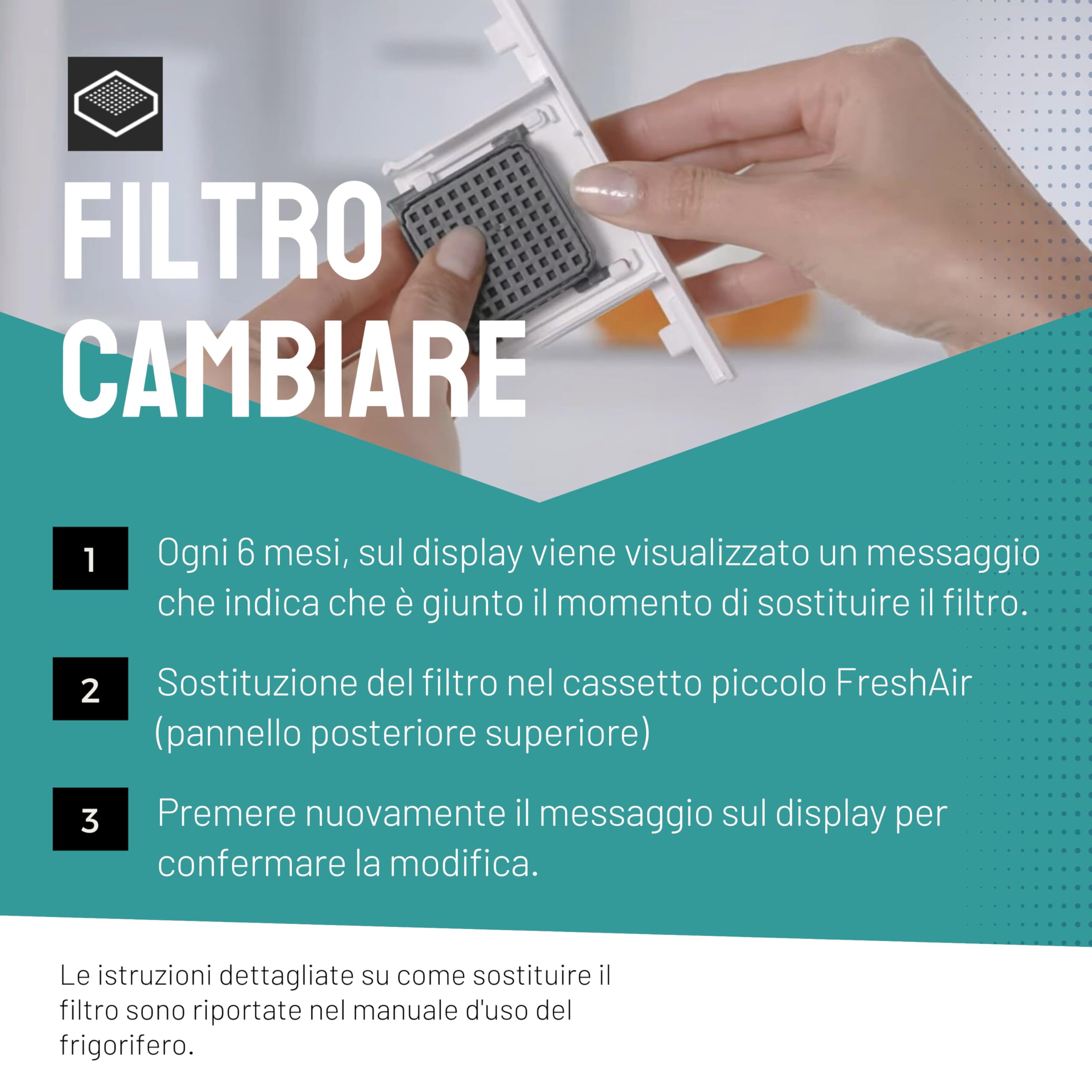 FilterBase® Fresh Air Filtri per frigorifero Liebherr | 4 pezzi | Filtro al carbone attivo compatibile con 9096989 9882460 988246000 e 7440021-00