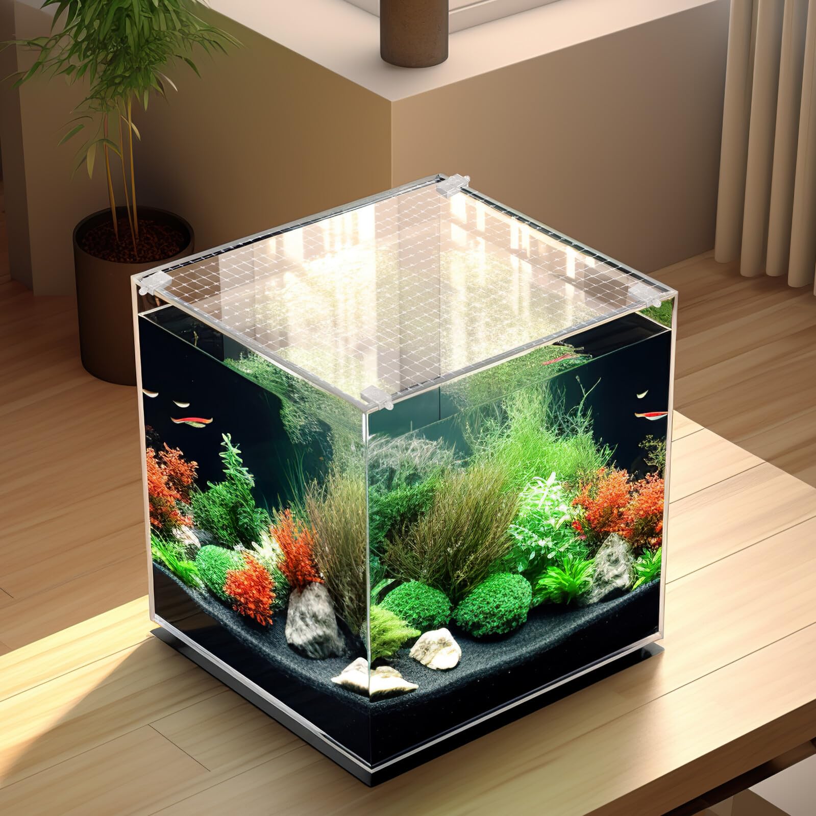 SUPVOX Rete Per Acquario Rete Anti- Anti- Protettiva Per Acquario Per Per Per Protettiva
