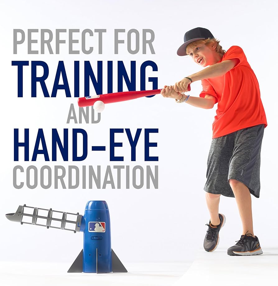 Franklin Sports キッズ ピッチングマシン MLB スポーツ Amazon.co.jp: Franklin Sports MLB キッズ ピッチングマシン