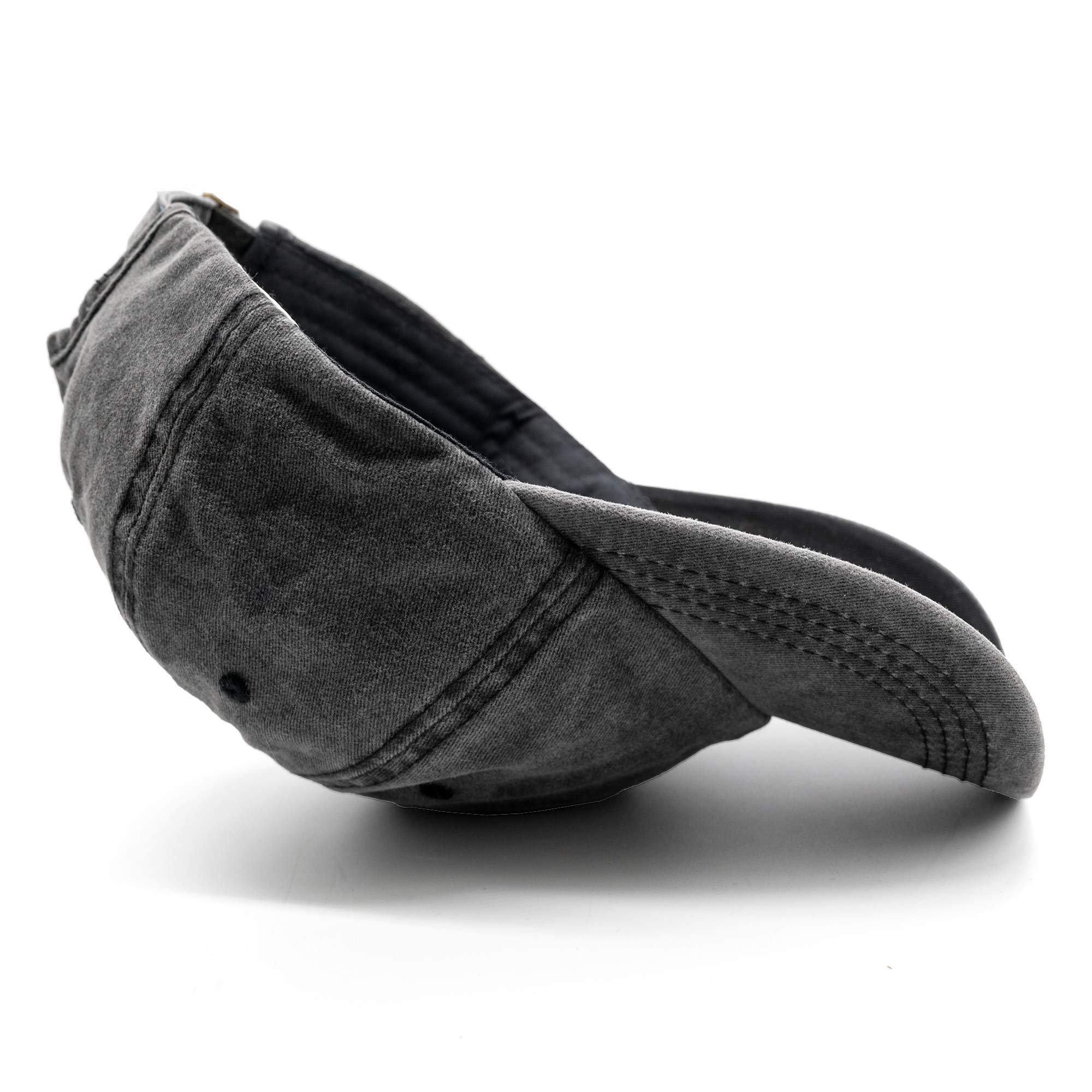 Basecap Damen Cap Zopf Kappe Vintage Atmungsaktiv Verstellbar Cappy für Pferdeschwanz Sonnenschutz Hip hop Cap Lange Haare Baumwolle Cap Mädchen Baseball Kappe Sommer