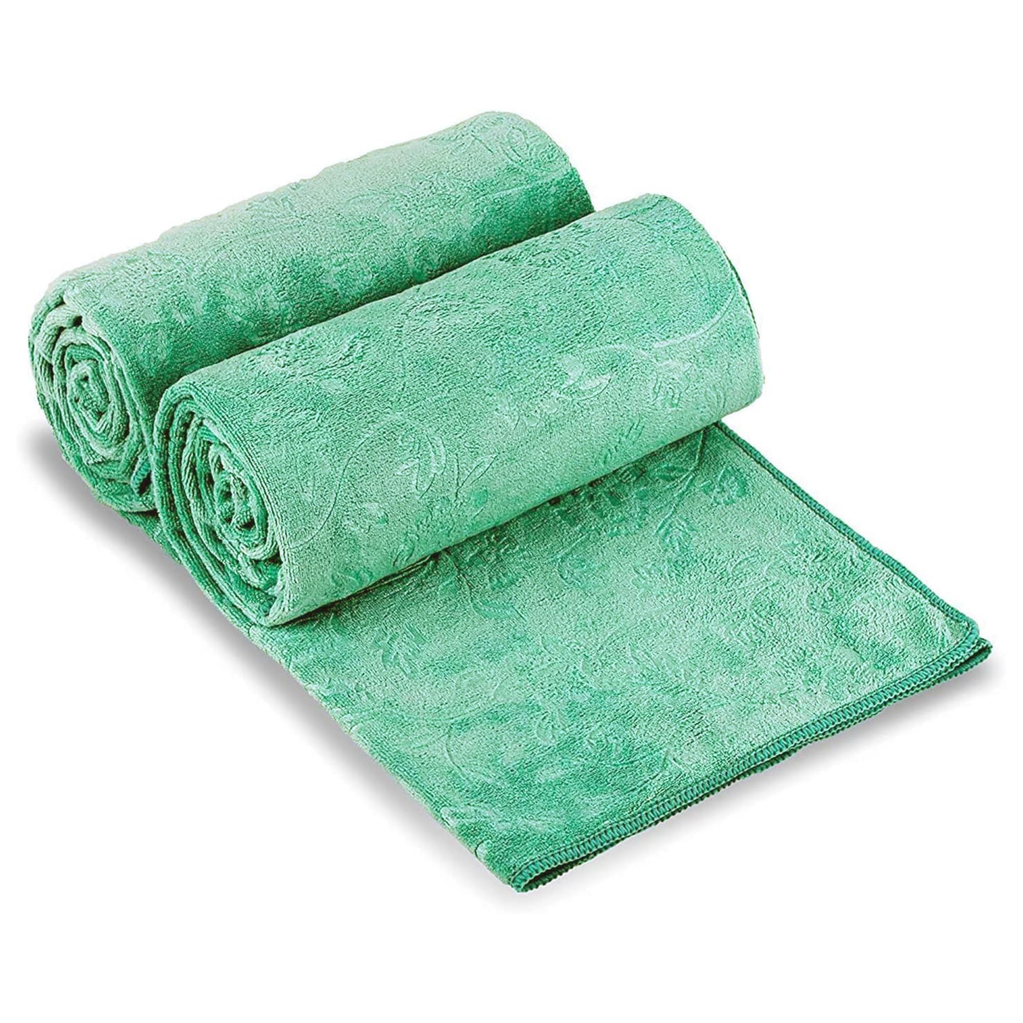 JML Microfiber Bath Towels, Oversized Bathroom Towel 2 Pack 40" x 80", Super Absorbent and Fast Drying, Soft Large Microfiber Bath Sheet for Beach,