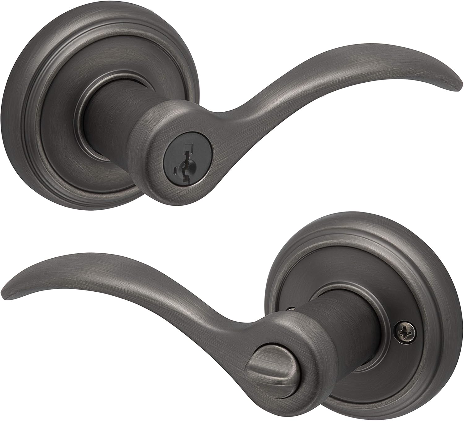 Baldwin 93540-017 354TBL RDB 16B SMT CP Lever, Slate