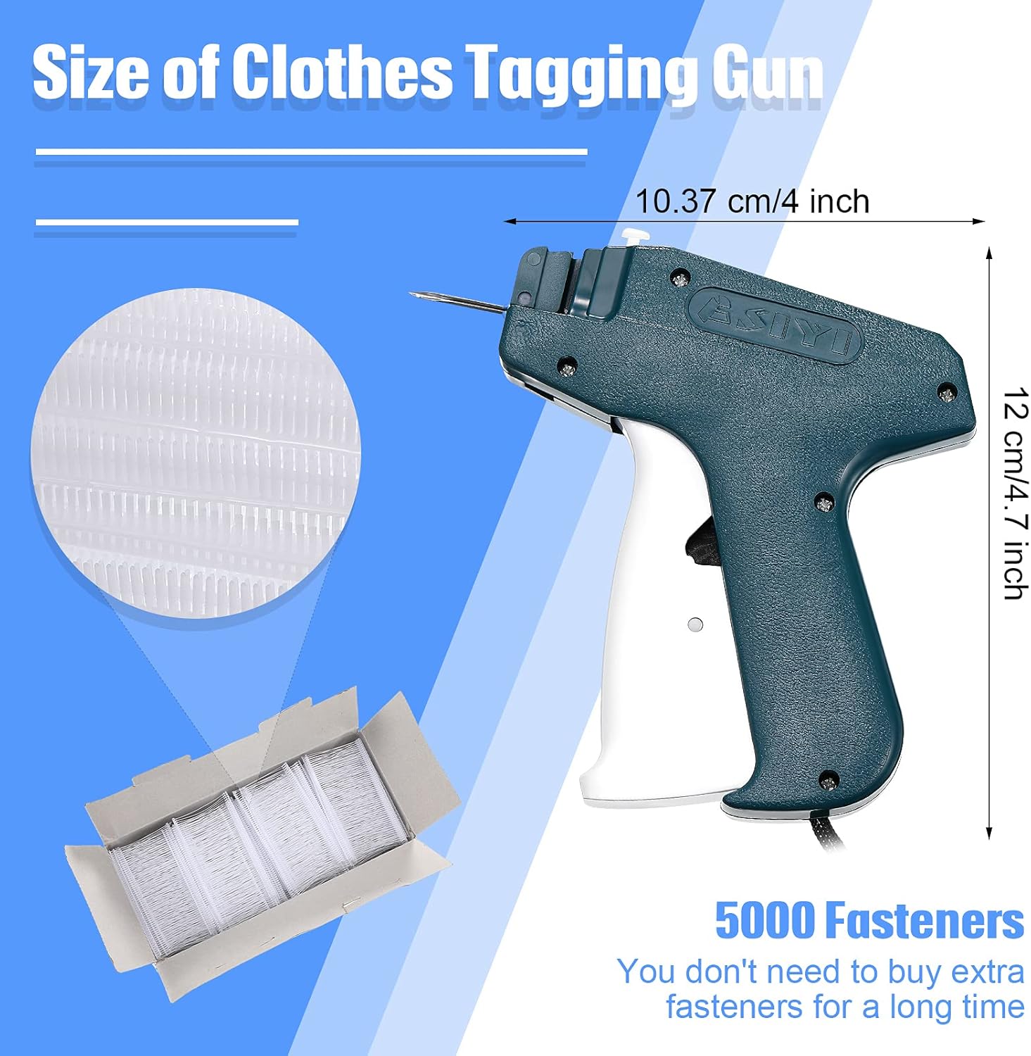 Garment Tag Attacher Set, Tagging Attacher for Clothing, Including 3