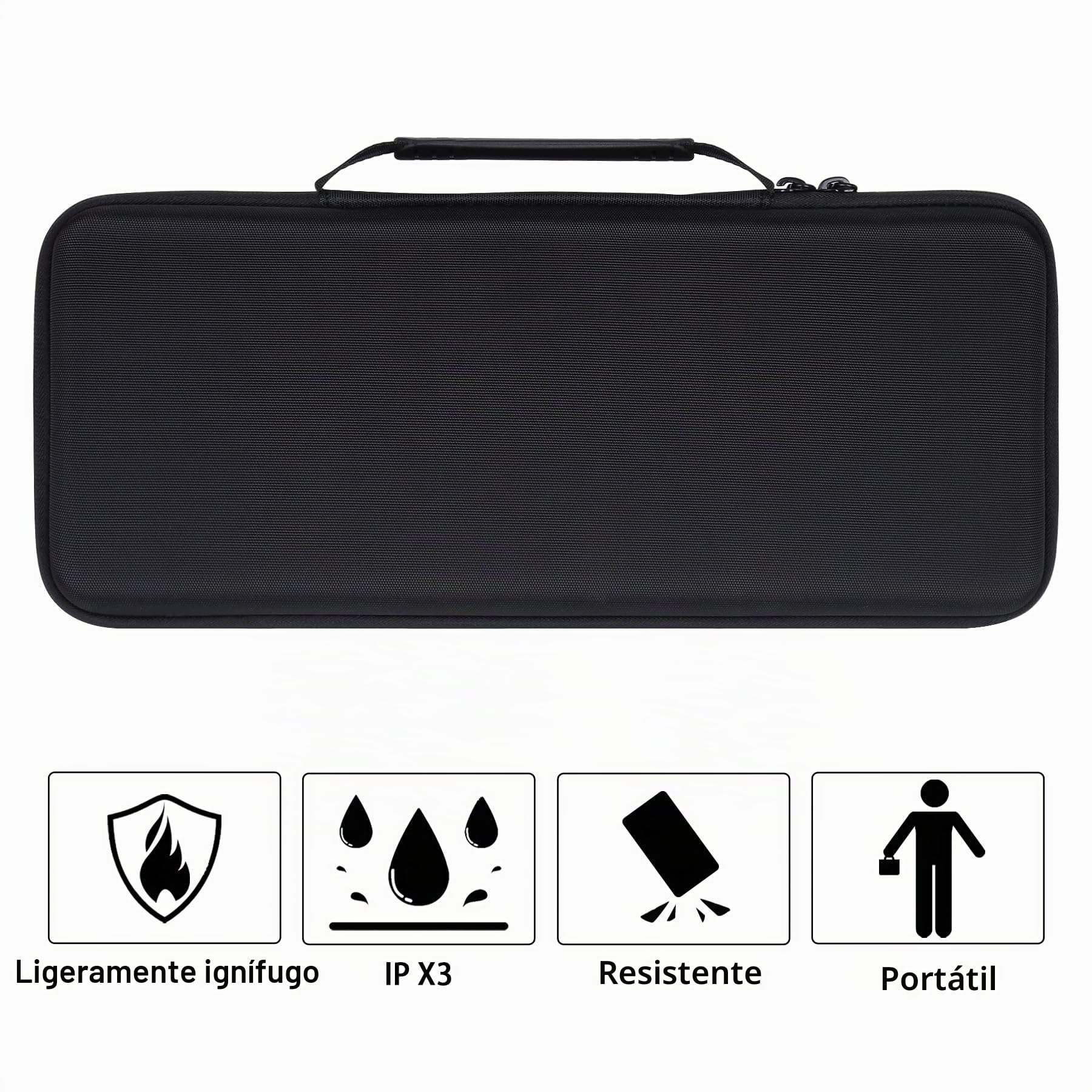 co2CREA Duro Viajar Caja Estuche Funda para Hercules DJ-Party Set Controlador DJControl Starlight（Caja Solo）