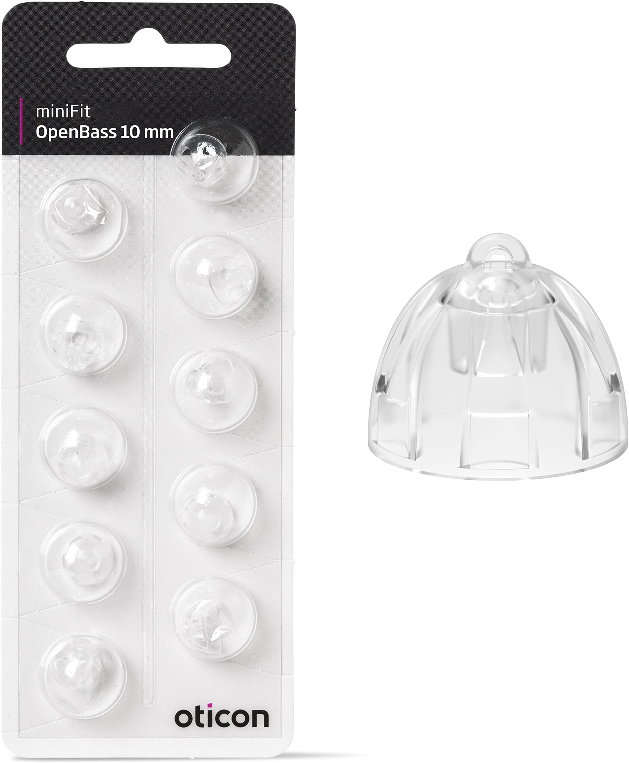 Oticon Open Bass miniFit Domes 10mm