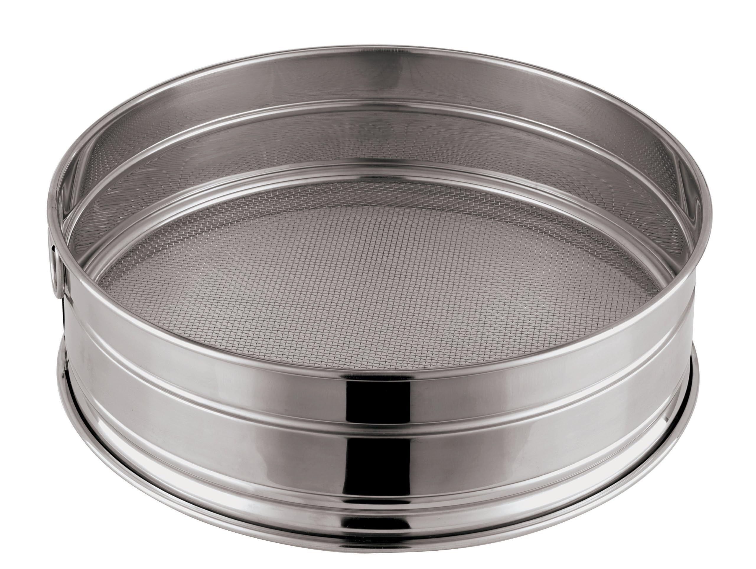 Colador de harina acero inoxidable 13-3/8 pulgadas malla fina 1 mm(13.38in)