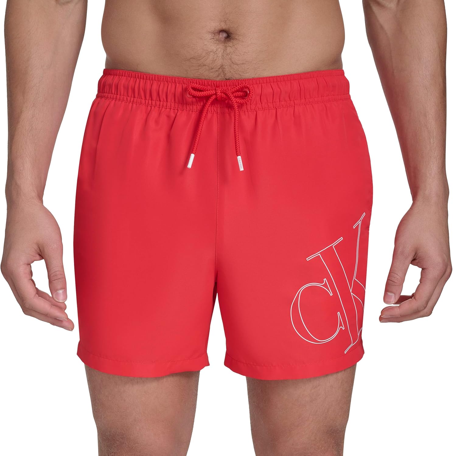 Calvin Klein Men's Volley Quick Dry Lightweight Swim Trunk