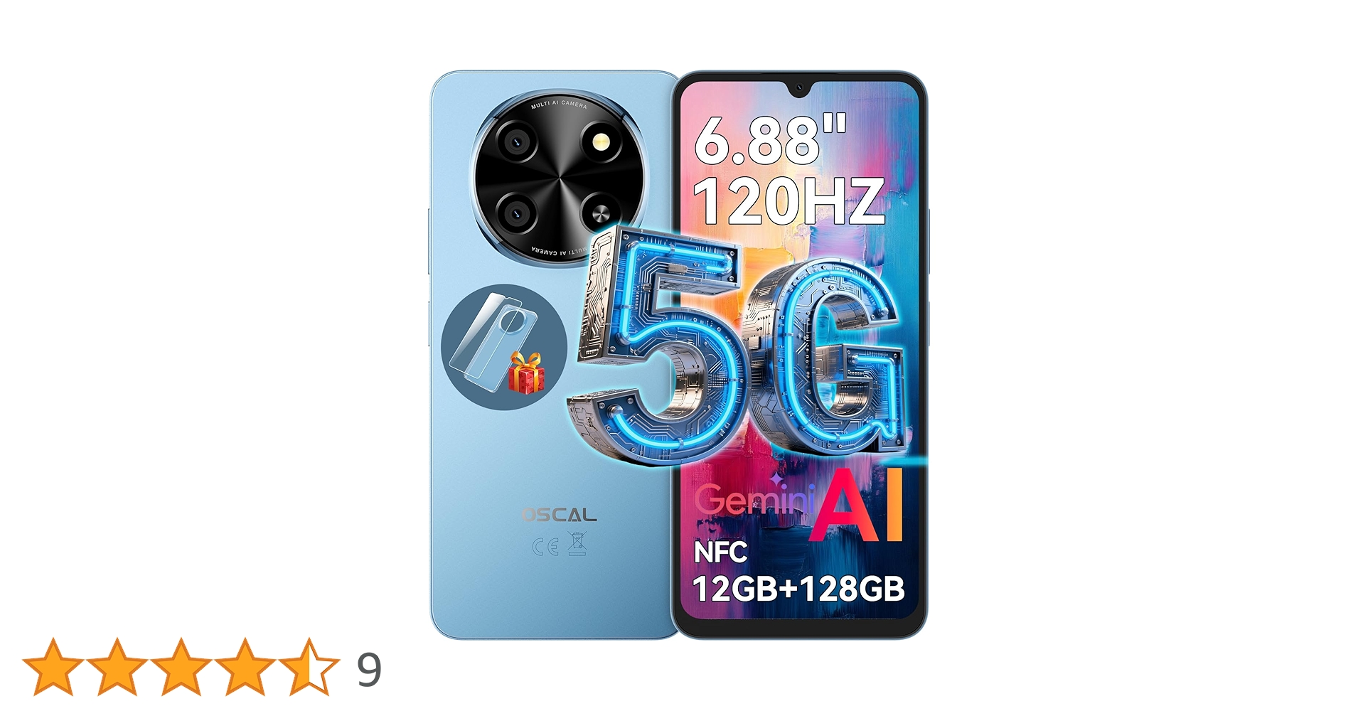【5G対応】OSCAL TIGER8 Android15 24GB+128GB Amazon | OSCAL TIGER8 5G SIMフリースマホ｜Android 15 スマホ AI搭載