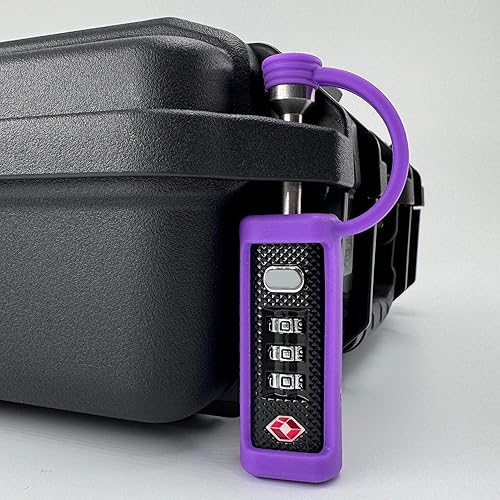 Cerraduras aprobadas por la TSA para funda de arma, cerradura combinada de viaje para pistola de mano, candados rígidos, candados tácticos,